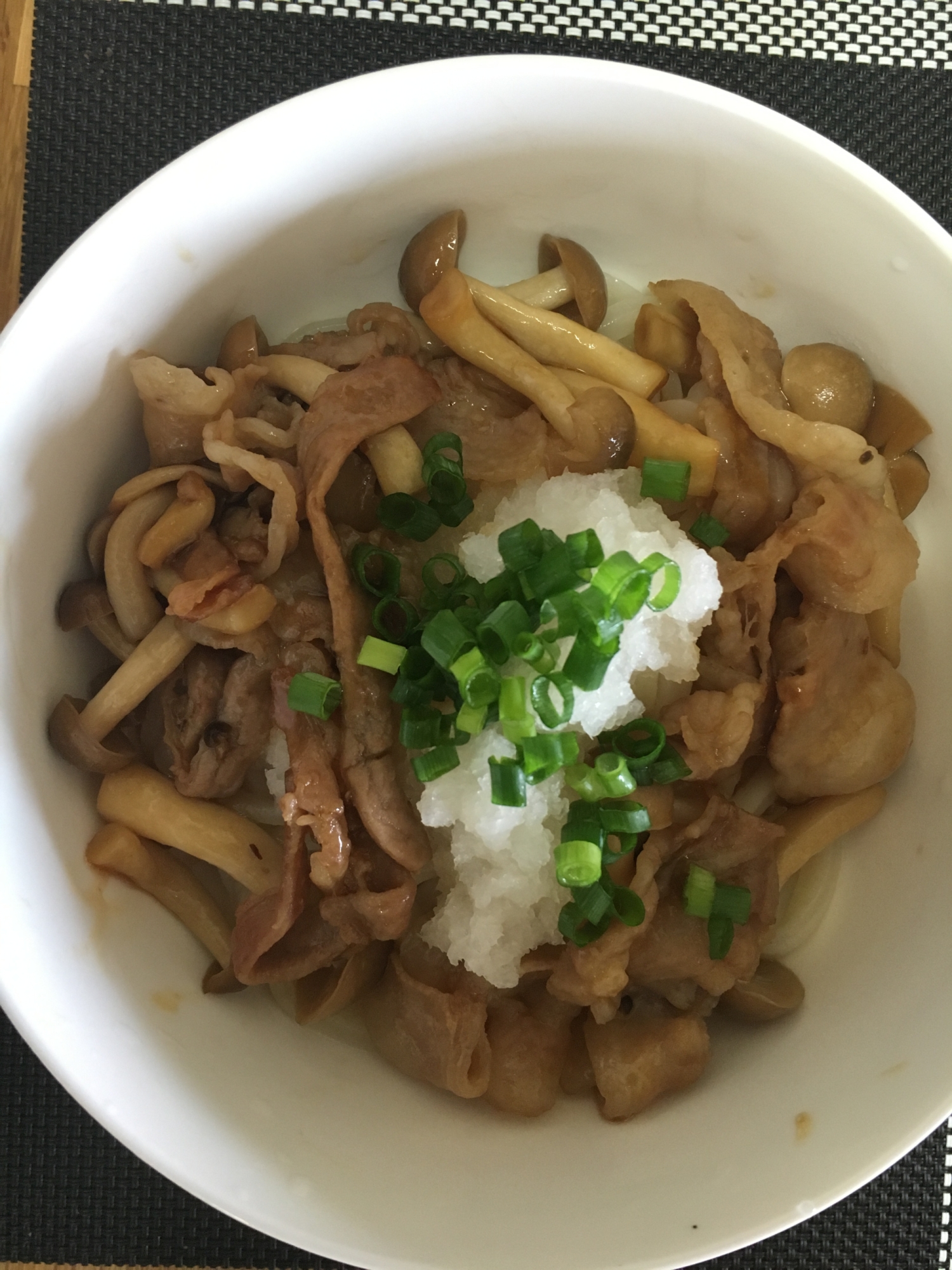 やみつきなのに簡単！ぶっかけ肉うどん