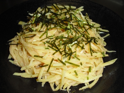 シャキシャキ食感☆明太ポテト