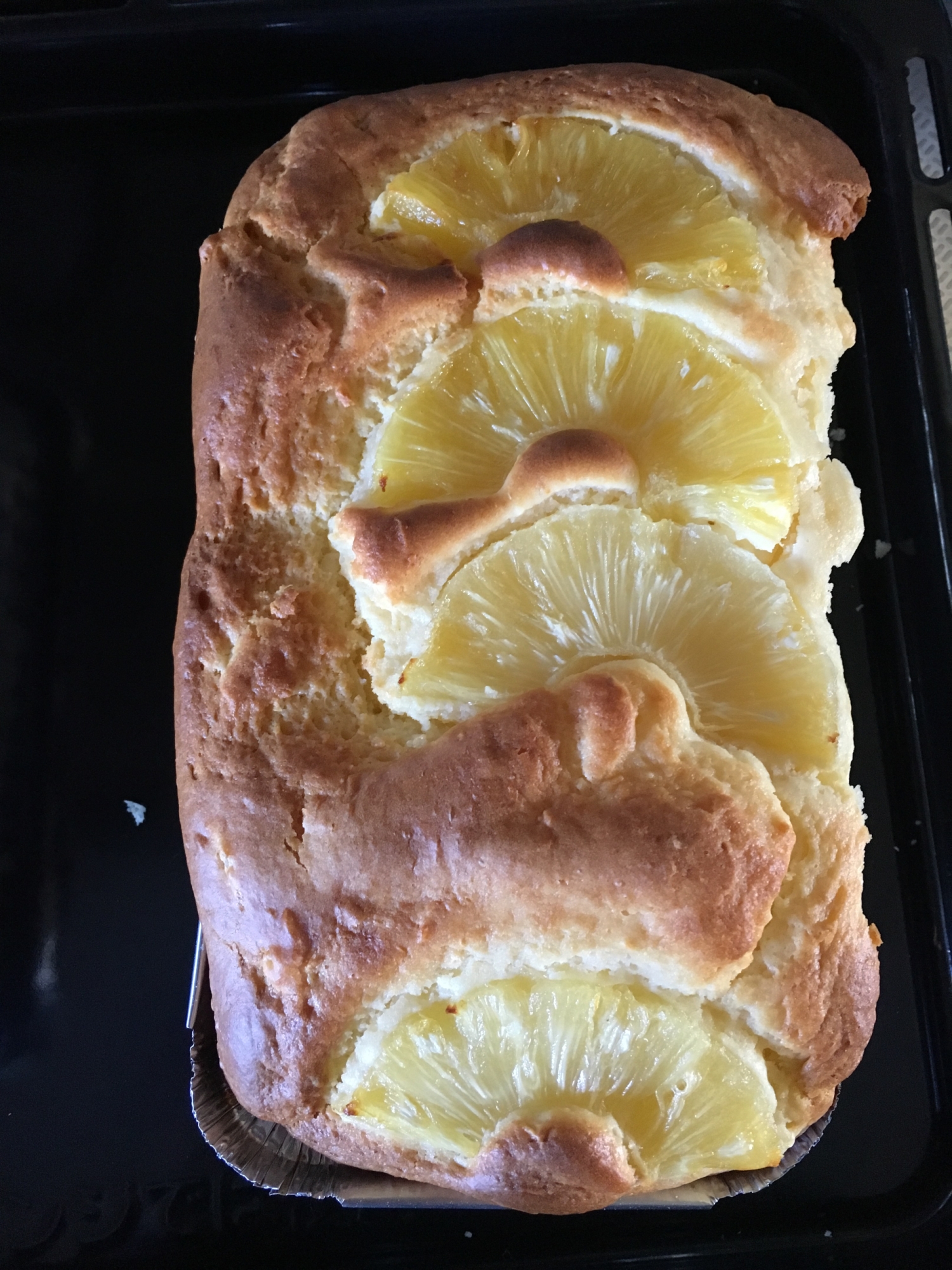 パイン入りチーズパウンドケーキ