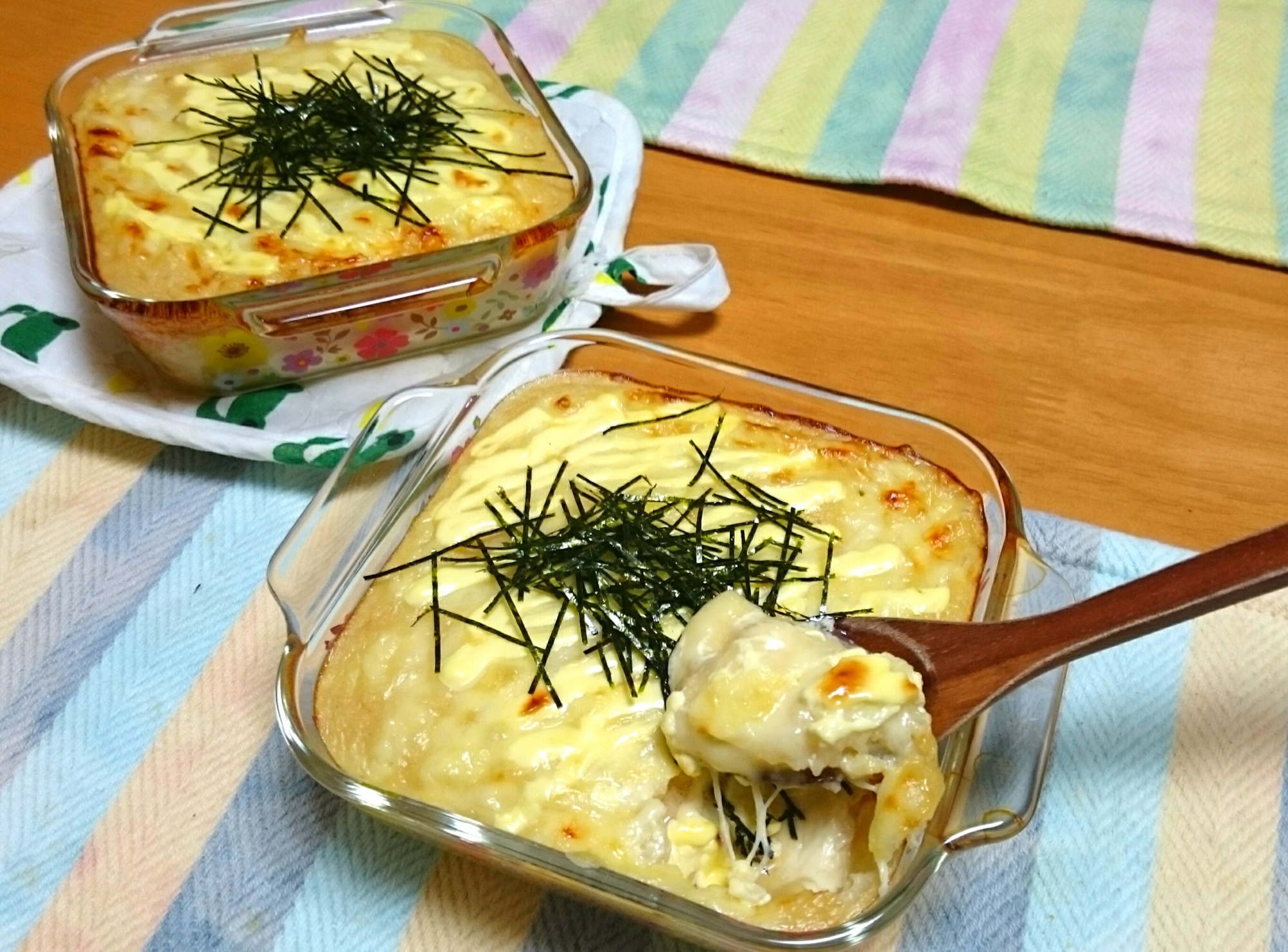 トロトロ！豆腐の和風とろろグラタン