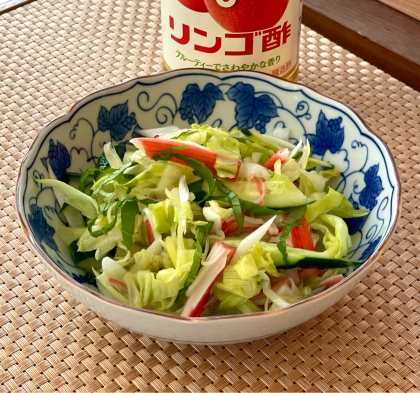５分！？レタスで早い❤コールスローサラダ風の和え物