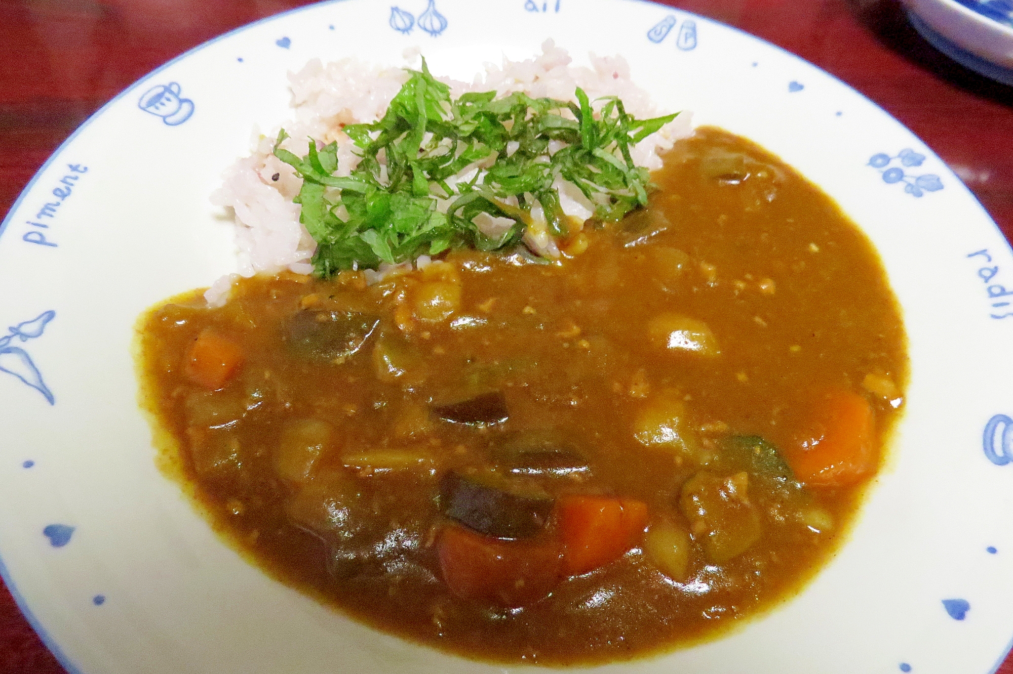 ころころスパイシー夏野菜時短カレー