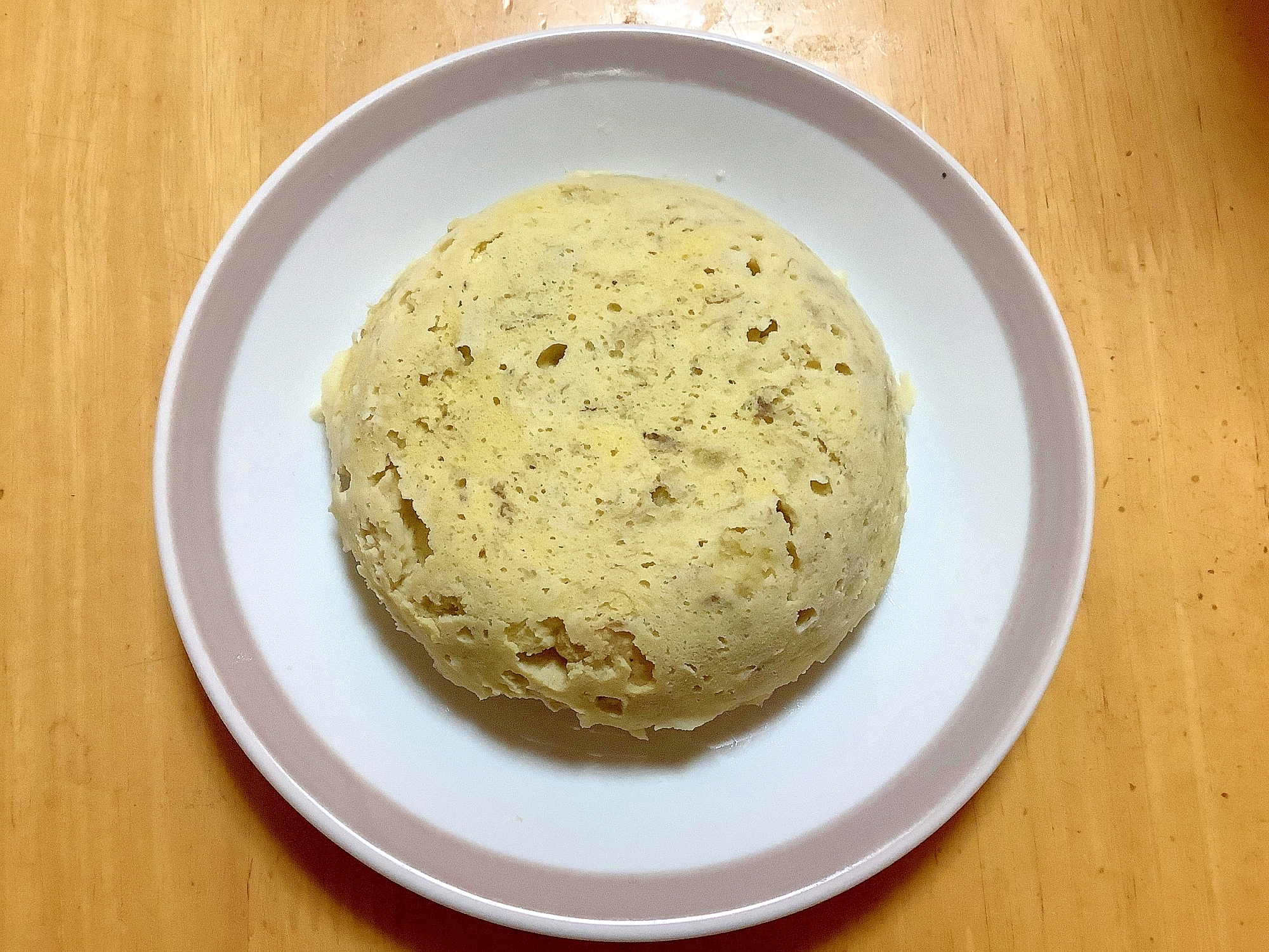 しっとり濃厚♪ レンジで簡単おからバナナケーキ