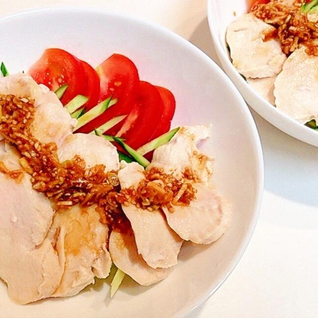 低温調理でしっとり仕上げ ピリ辛棒々鶏 レシピ 作り方 By アボカドプリン 楽天レシピ