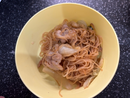 焼きビーフン♪