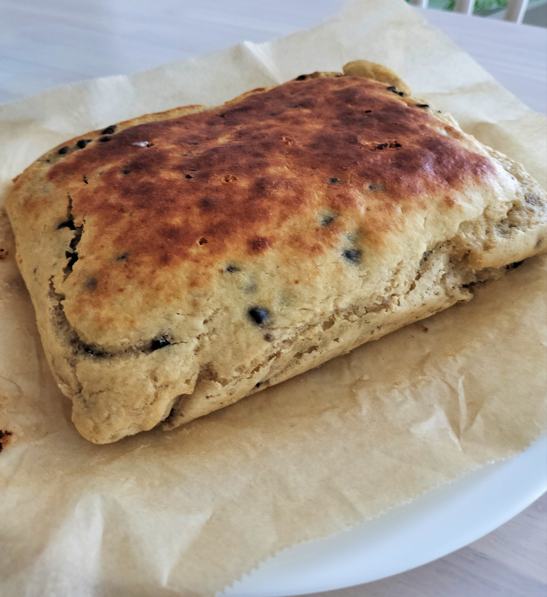 米粉とおからでチョコバナナパウンドケーキ