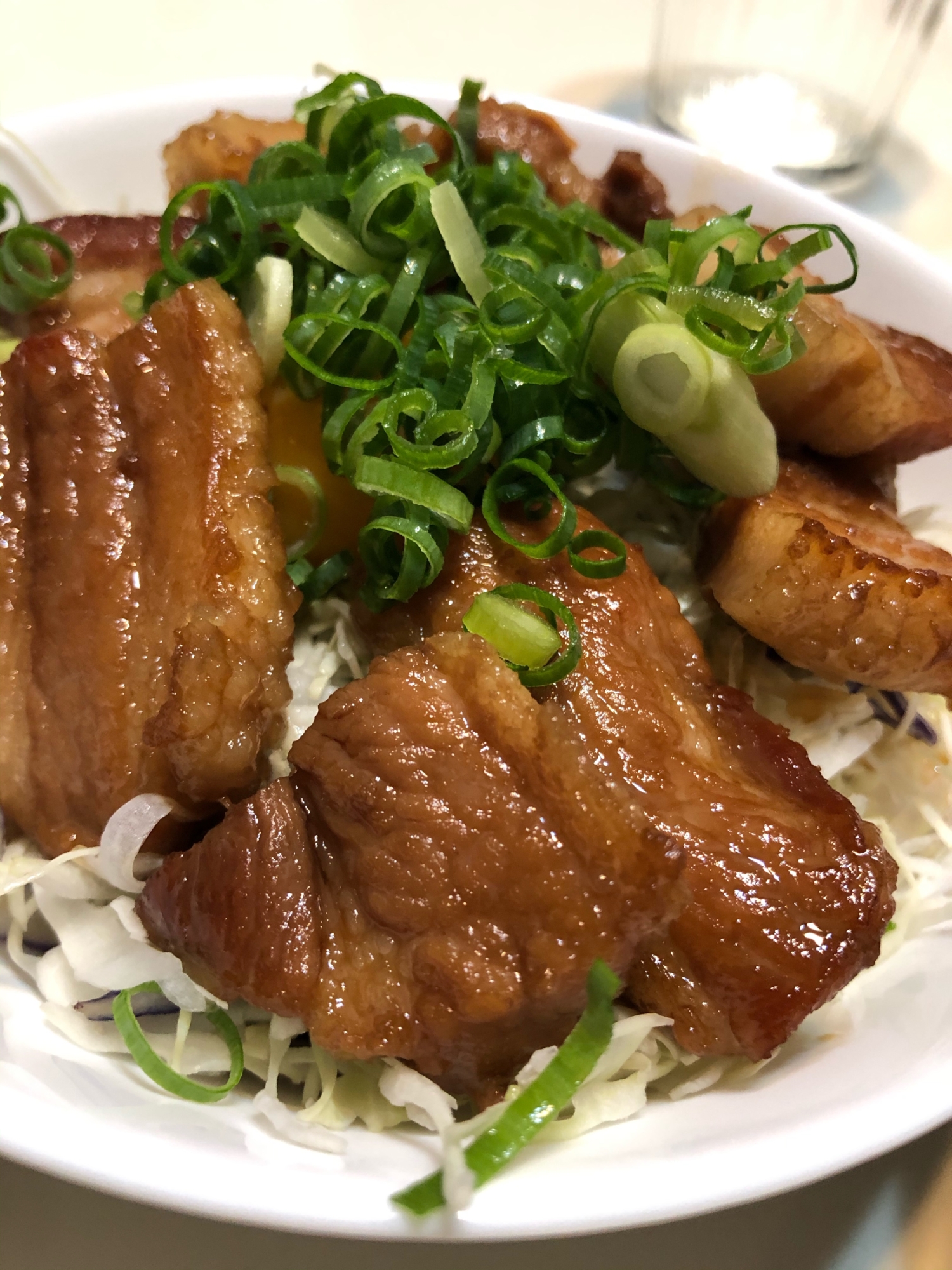 なんちゃってチャーシュー丼