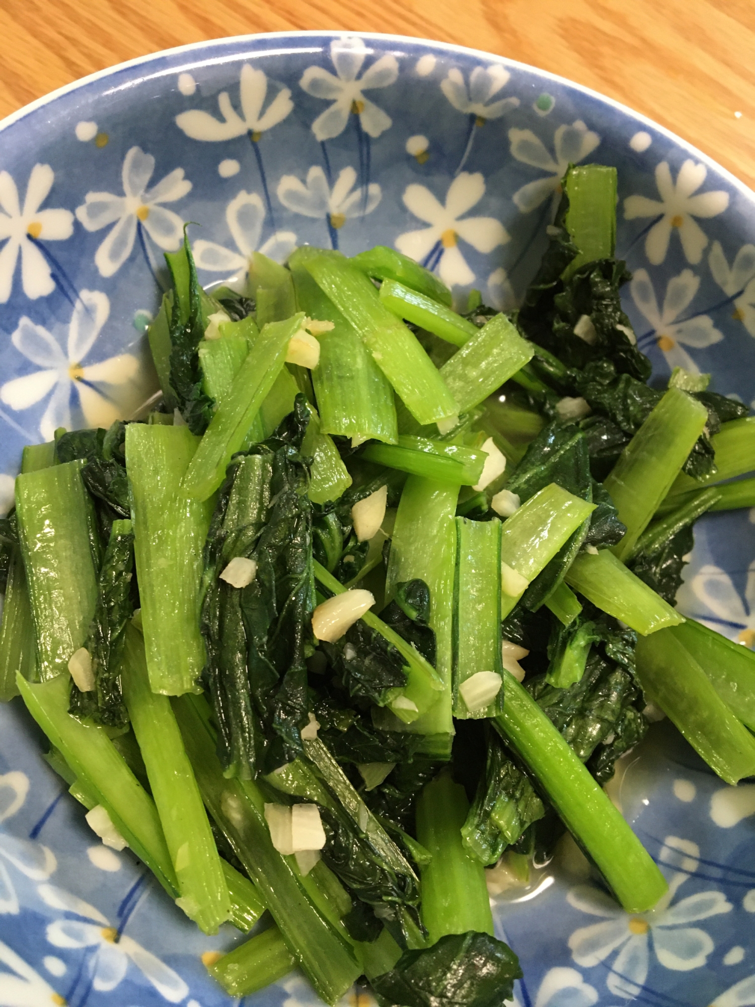 超簡単！お酒のつまみに小松菜の青菜炒め♪レポ歓迎☆