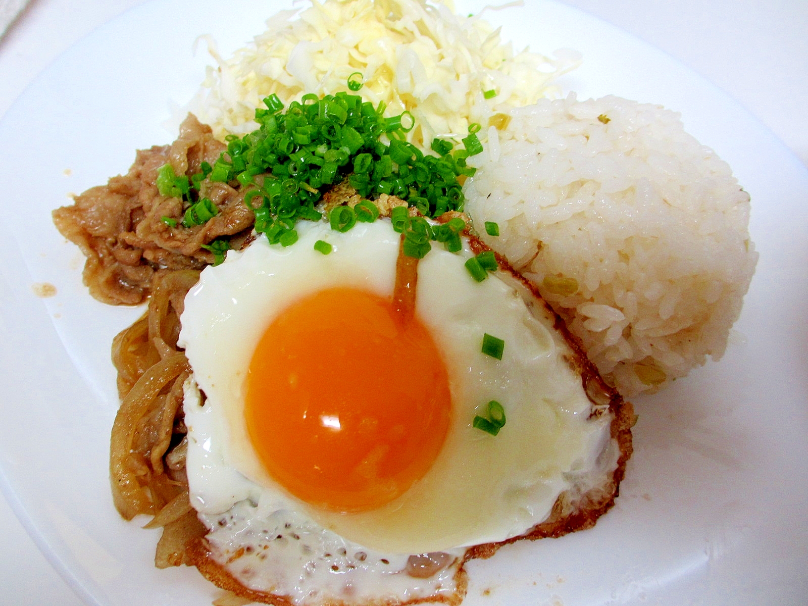 豚のマヨソース焼きワンプレートランチ