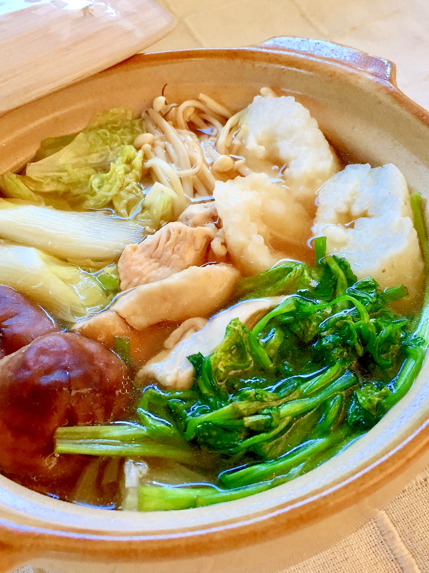 秋田名物★きりたんぽ鍋