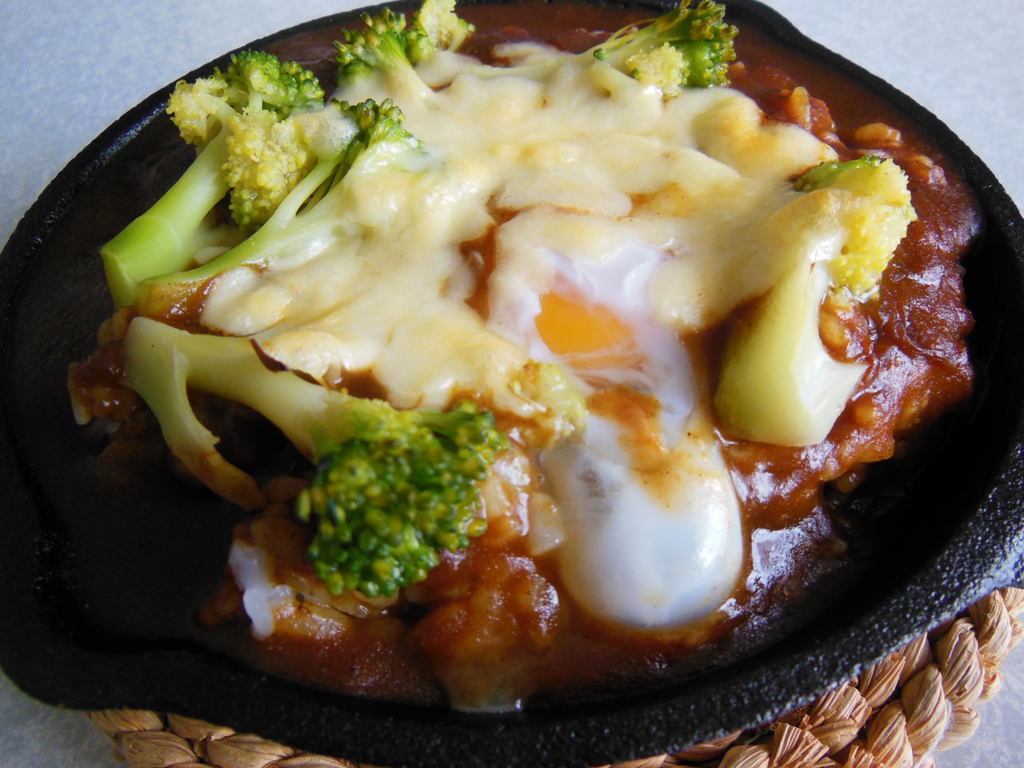 残り物で簡単美味しい★焼きカレー