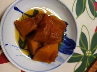 めんつゆで味付け簡単に！かぼちゃ煮★時短