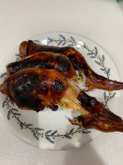 ちょっと焦げてしまいましたが、美味しかったです