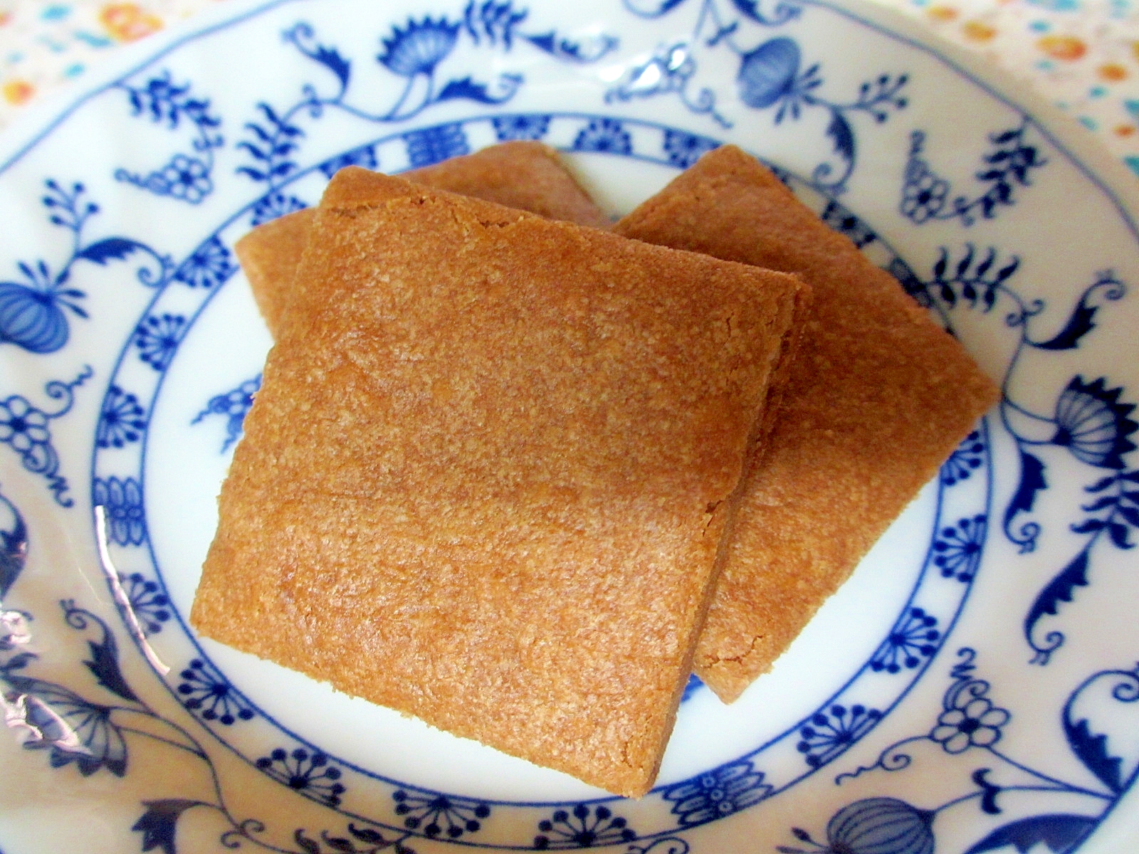 米飴のシナモンきな粉ビスケット