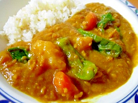 7種の野菜たっぷり　☆　夏カレー