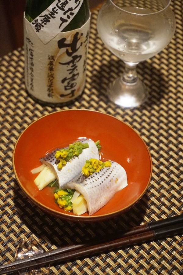 菜の花のおひたし