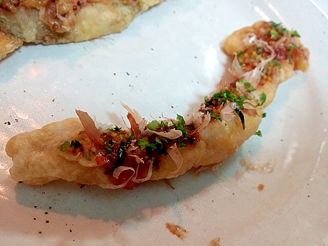 ソース のりたま おかか 青のりで 太刀魚の天ぷら レシピ 作り方 By ぷ みぃまま 楽天レシピ ソース のりたま おかか 青のりで 太刀魚の天ぷら レシピ 作り方 By ぷ みぃまま 楽天レシピ