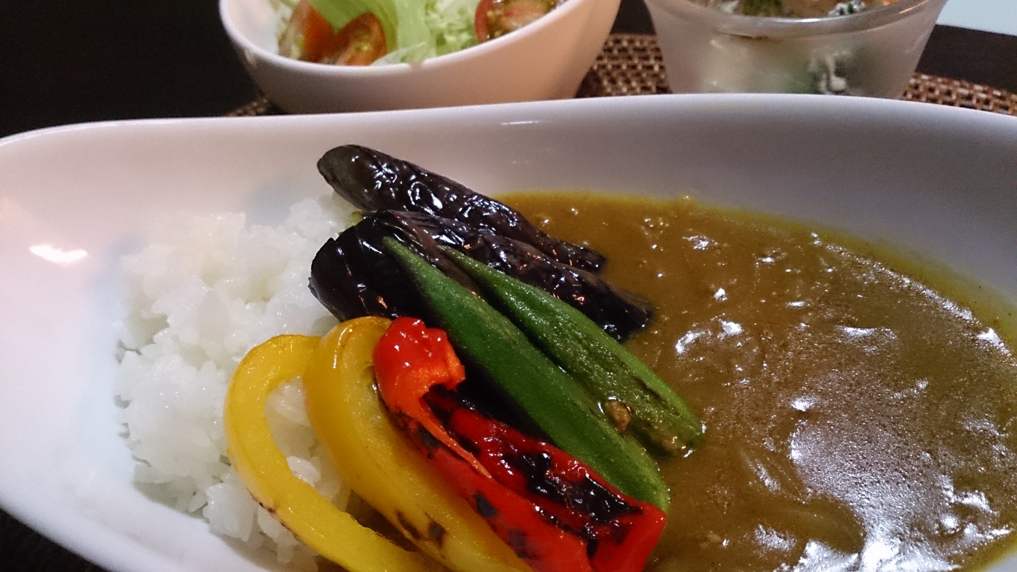 暑い夏に♪挽き肉の夏野菜カレー