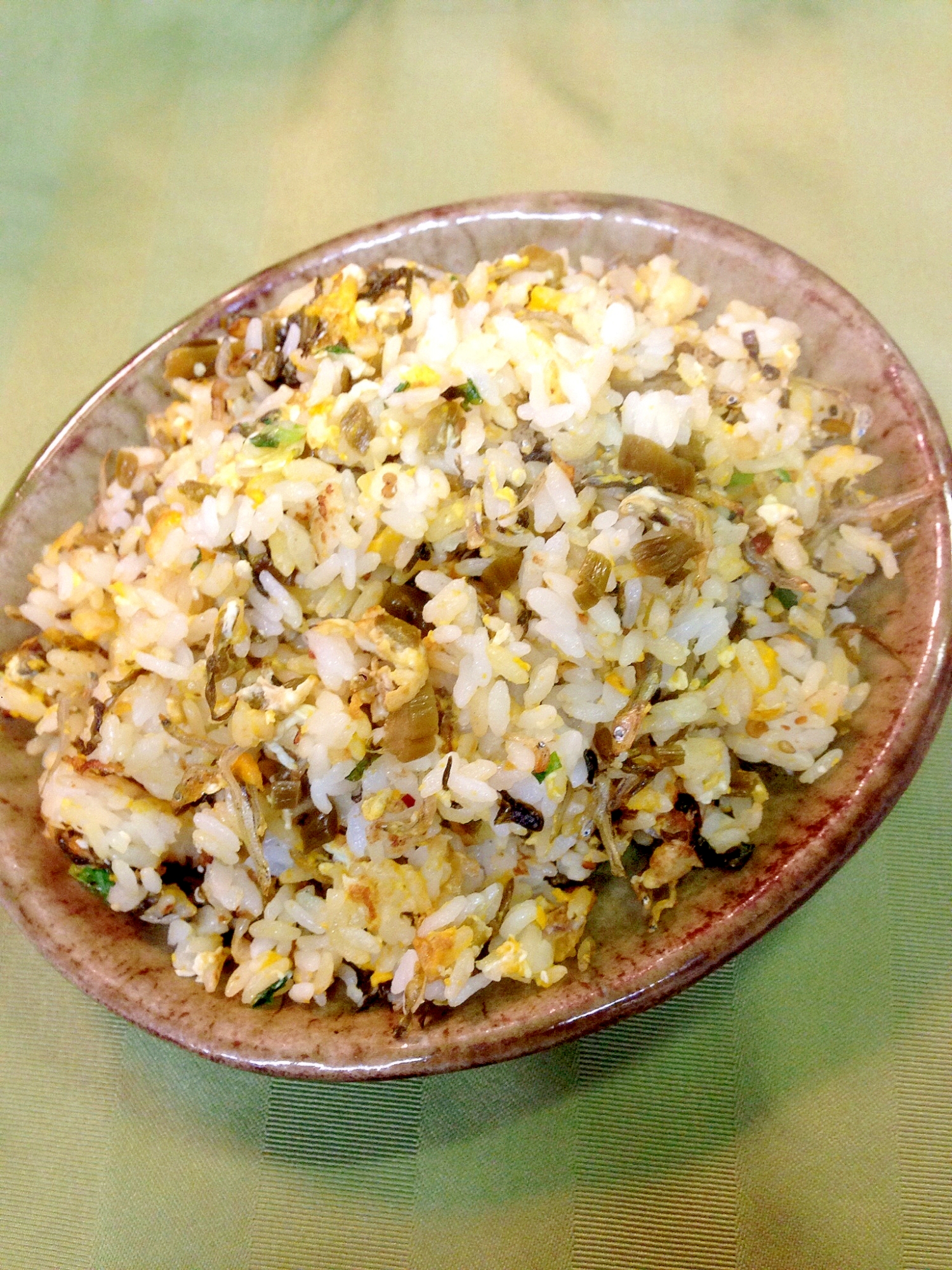 じゃこ高菜チャーハン
