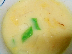 モロッコインゲン＆白菜の豆乳カレースープ