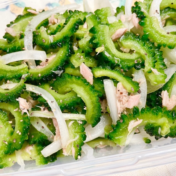 かんたん酢でゴーヤとツナのマリネ レシピ 作り方 By みぃ 楽天レシピ かんたん酢でゴーヤとツナのマリネ レシピ 作り方 By みぃ 楽天レシピ