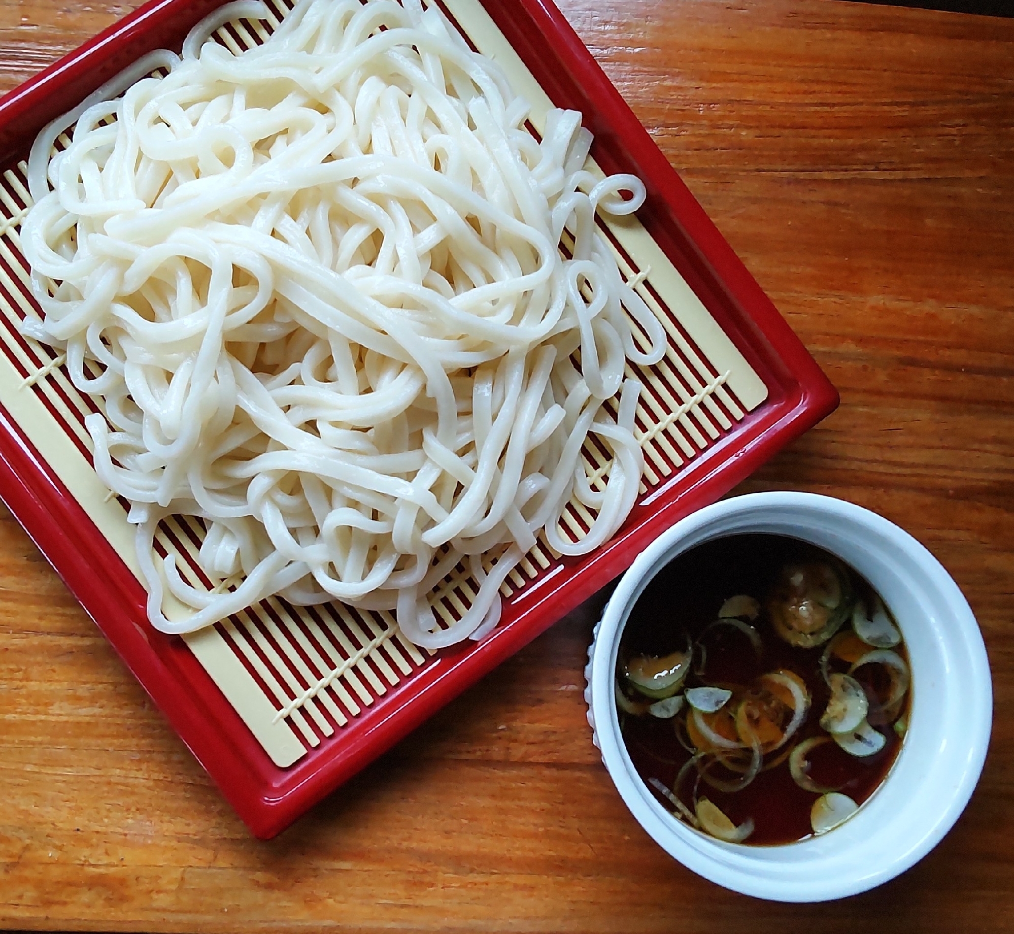 薬味香る！ざるうどん♪