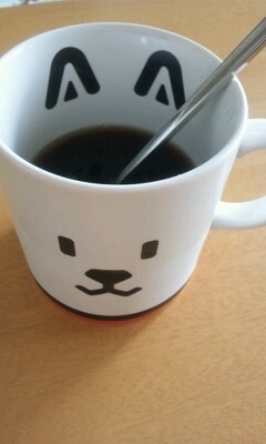 塩コーヒー今朝もいただきました(*^O^*)