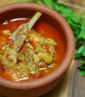 トルコ料理★羊肉と野菜の煮込み(ギュベッチ)