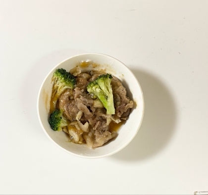 豚肉とブロッコリー☘️キャベツ炒め