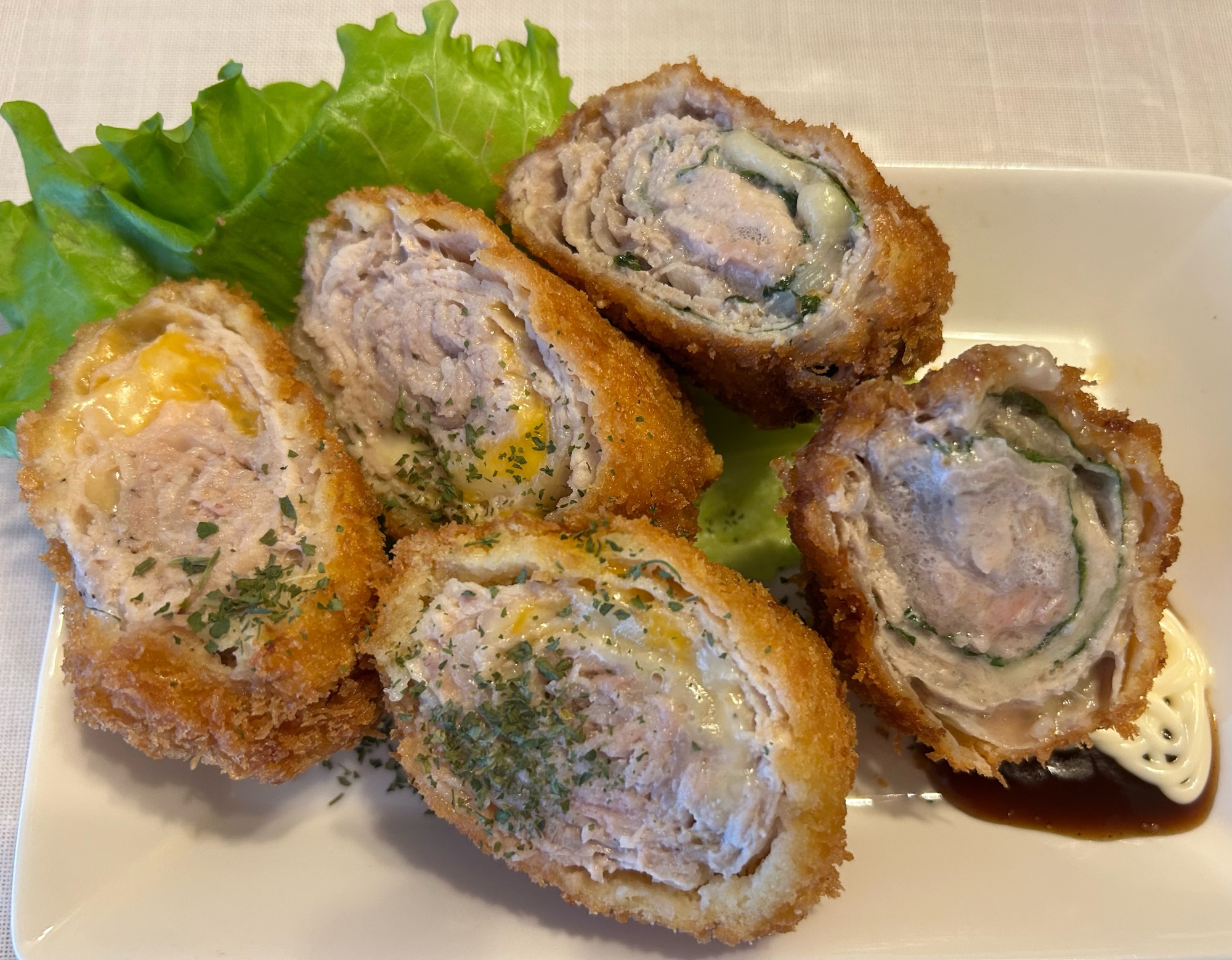 ＊大葉とチーズのミルフィーユカツ＊