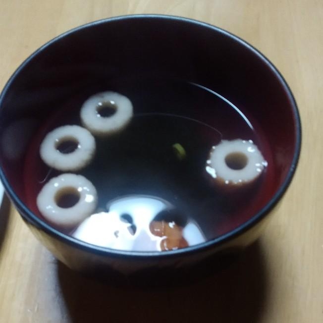 ひな祭りに♪鰹と昆布だしのお吸い物