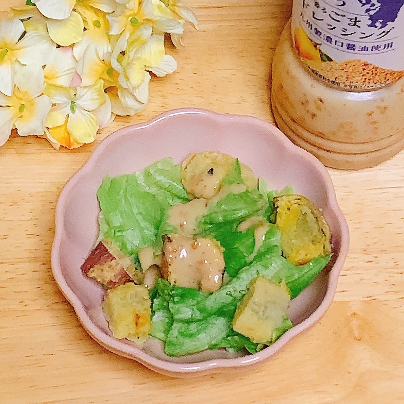 さつまいも♪ホットサラダ