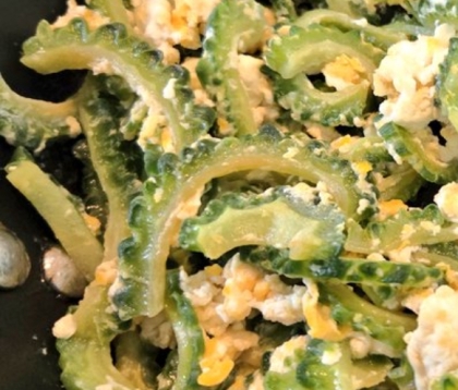 ✧❁豚肉とゴーヤの卵炒め❁✧