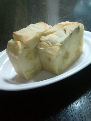 アレルギーっ子も一緒に食べられる♪おさつ米粉ケーキ