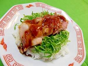ピリ辛◆中華風 鶏照り丼