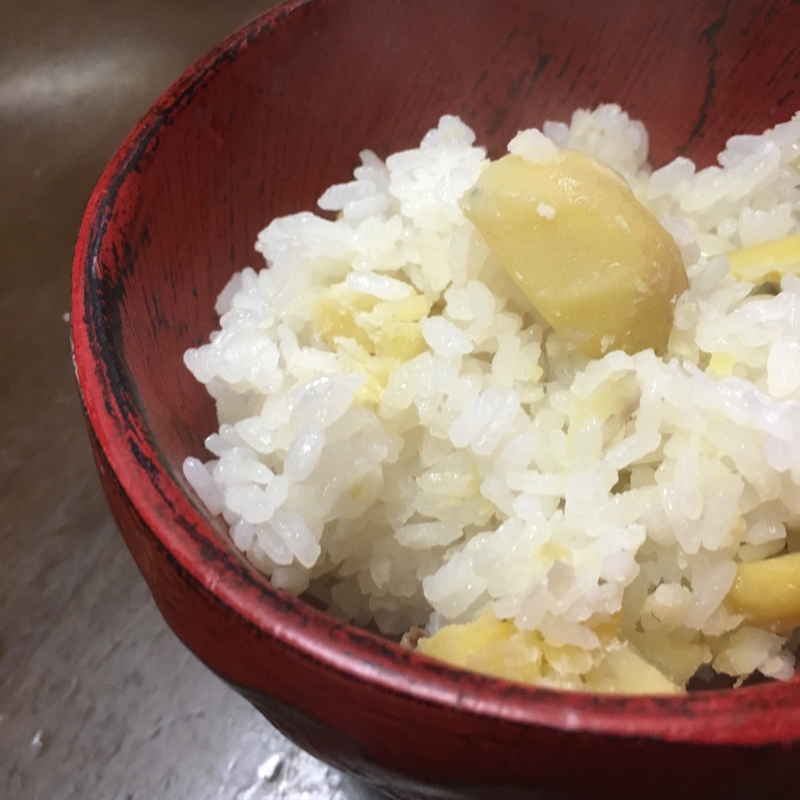 もち米入り栗ご飯