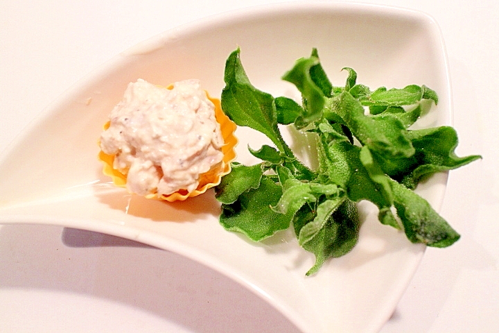 超簡単 アイスプラントのツナチーズディップ添え レシピ 作り方 By Seika A 楽天レシピ