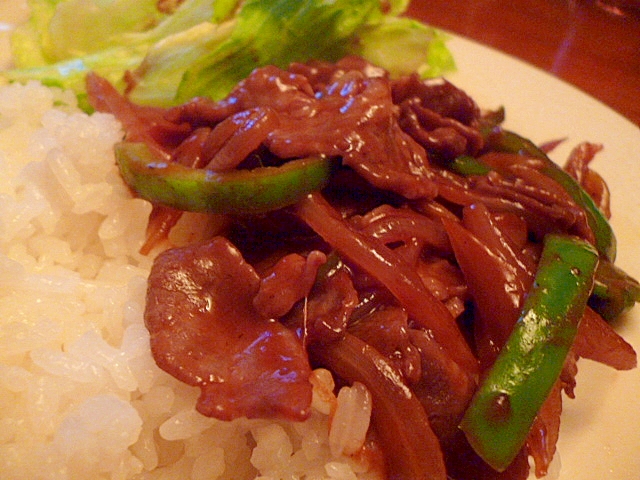 ルー、デミソ、トマト缶なし☆一人分ハッシュドビーフ