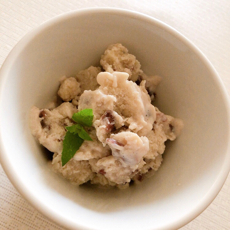 2つを混ぜるだけ 粒あん豆乳ヨーグルトアイス レシピ 作り方 By M H 楽天レシピ
