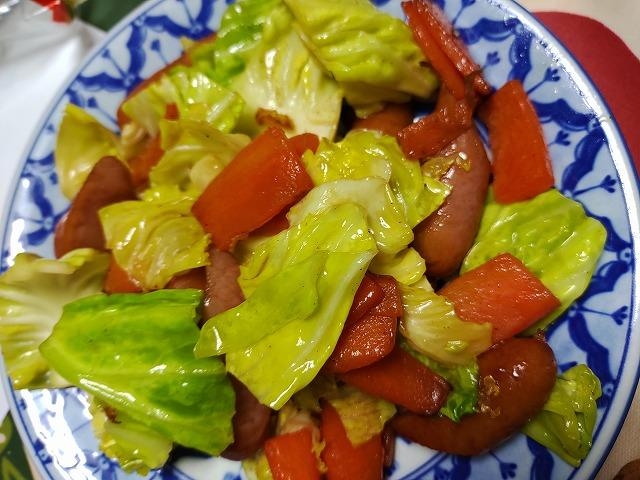 野菜炒め♥冷蔵庫整理