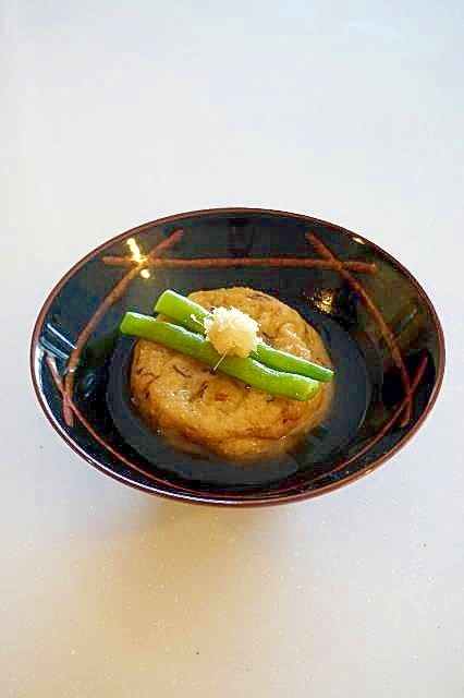 煮汁をタップリ吸った！がんもどきの含め煮