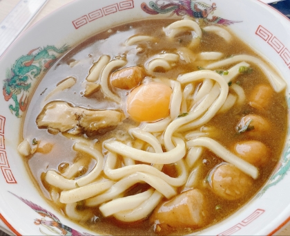 めんつゆとカレー粉で★お蕎麦屋さんのカレーうどん