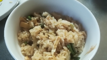 山菜炊き込みご飯