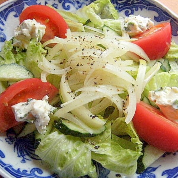 ノンオイル 甘酢タマネギのサラダ バジルチーズ レシピ 作り方 By ジョン リーバス 楽天レシピ ノンオイル 甘酢タマネギのサラダ バジルチーズ レシピ 作り方 By ジョン リーバス 楽天レシピ