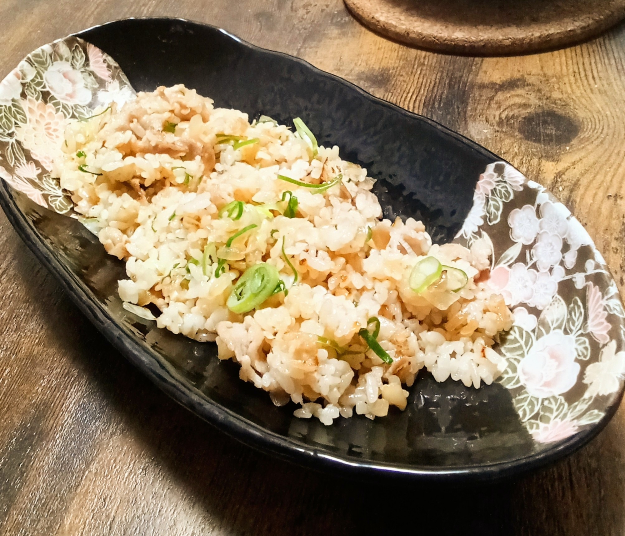 玉ねぎ豚バラチャーハン