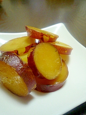 砂糖不使用!はちみつでさつまいもの甘煮