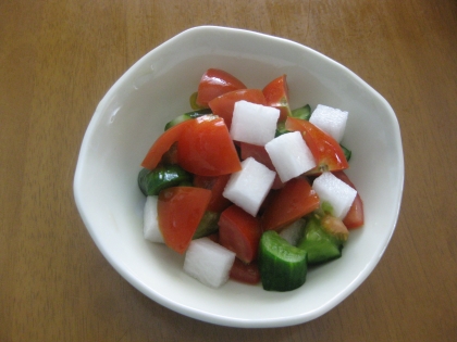 野菜たっぷりでヘルシーで、サッパリとしてとっても美味しかったです！ごちそうさまでした♪