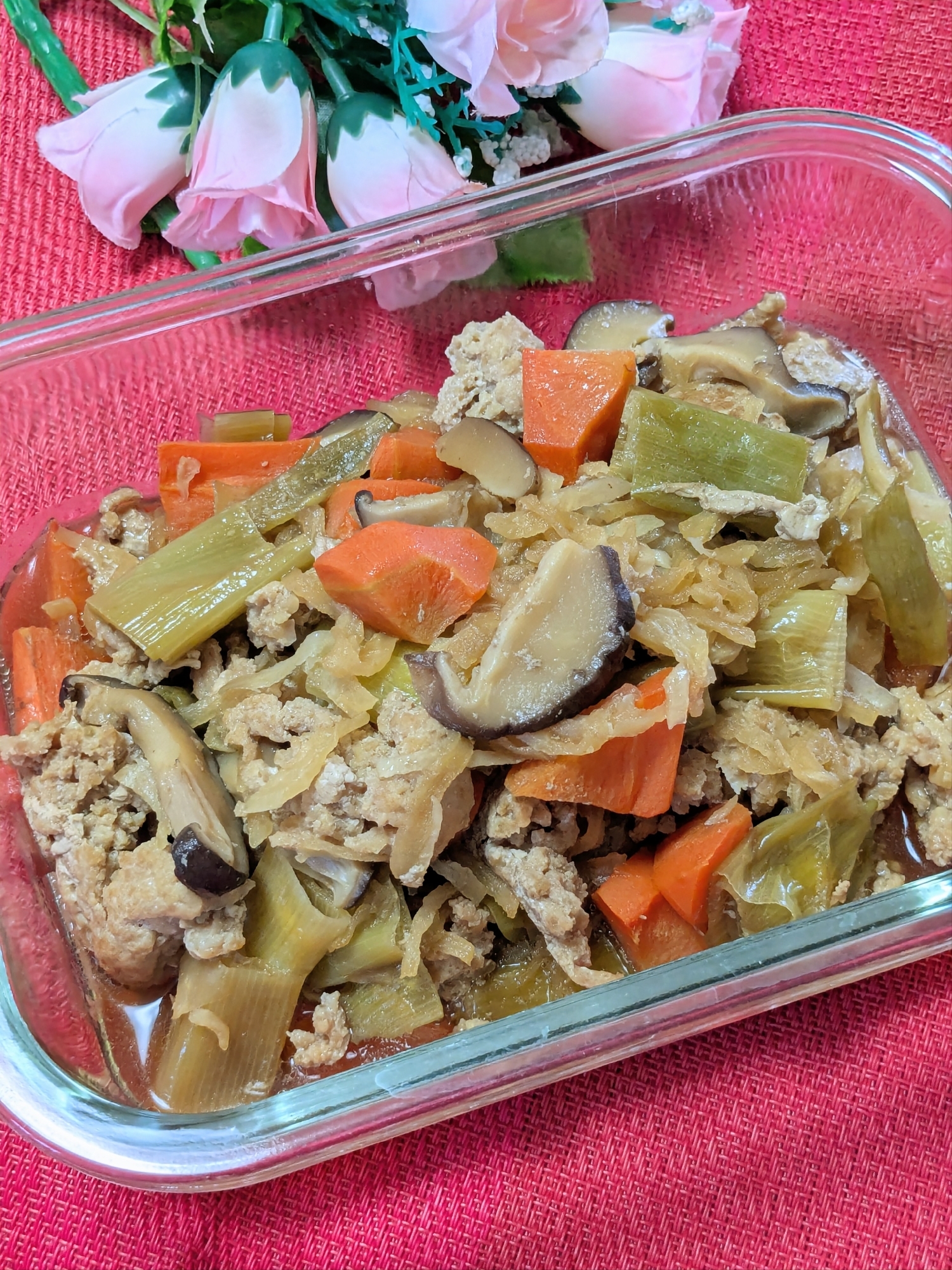 〜切り干し大根と鶏ひき肉の煮物〜