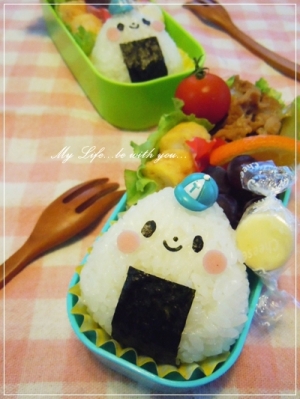 超簡単!おにぎりくんのキャラ弁