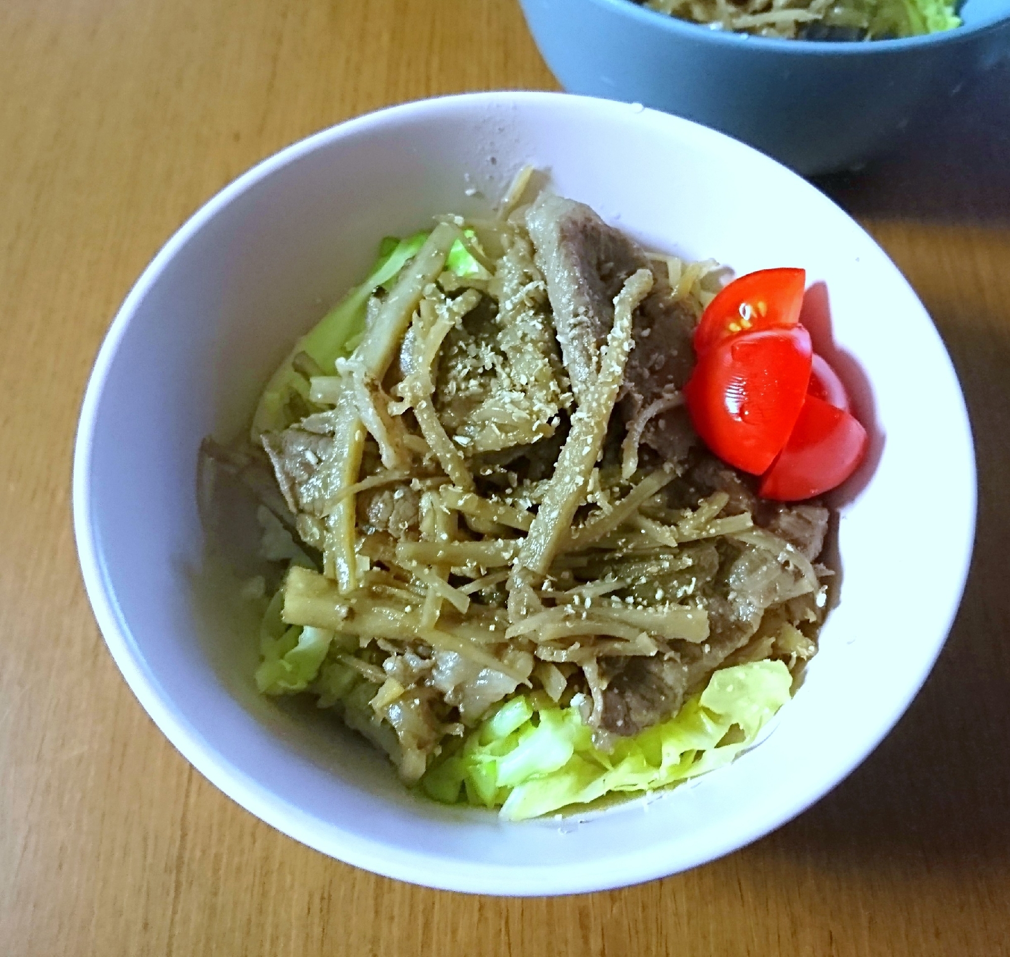 ぜひ汁だくで✧*子供も大好き！ごぼう入しぐれ煮牛丼